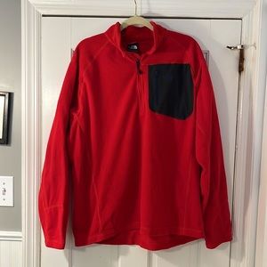 💥50% sale💥North Face red fleece size XL. E#513